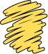 Yellow Scribble Doodle